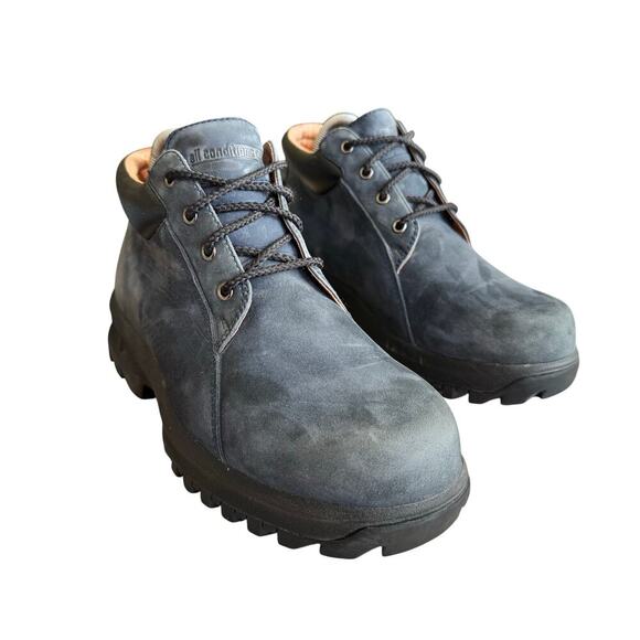 Vintage Y2K Nike Airliner ACG Boots Gray Blue Suede Mens Size 7.5 - Picture 2 of 11